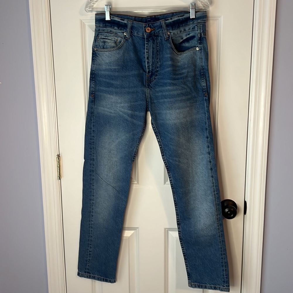 2 pair Zara Man “975” jeans men’s size 30 - Picture 3 of 13